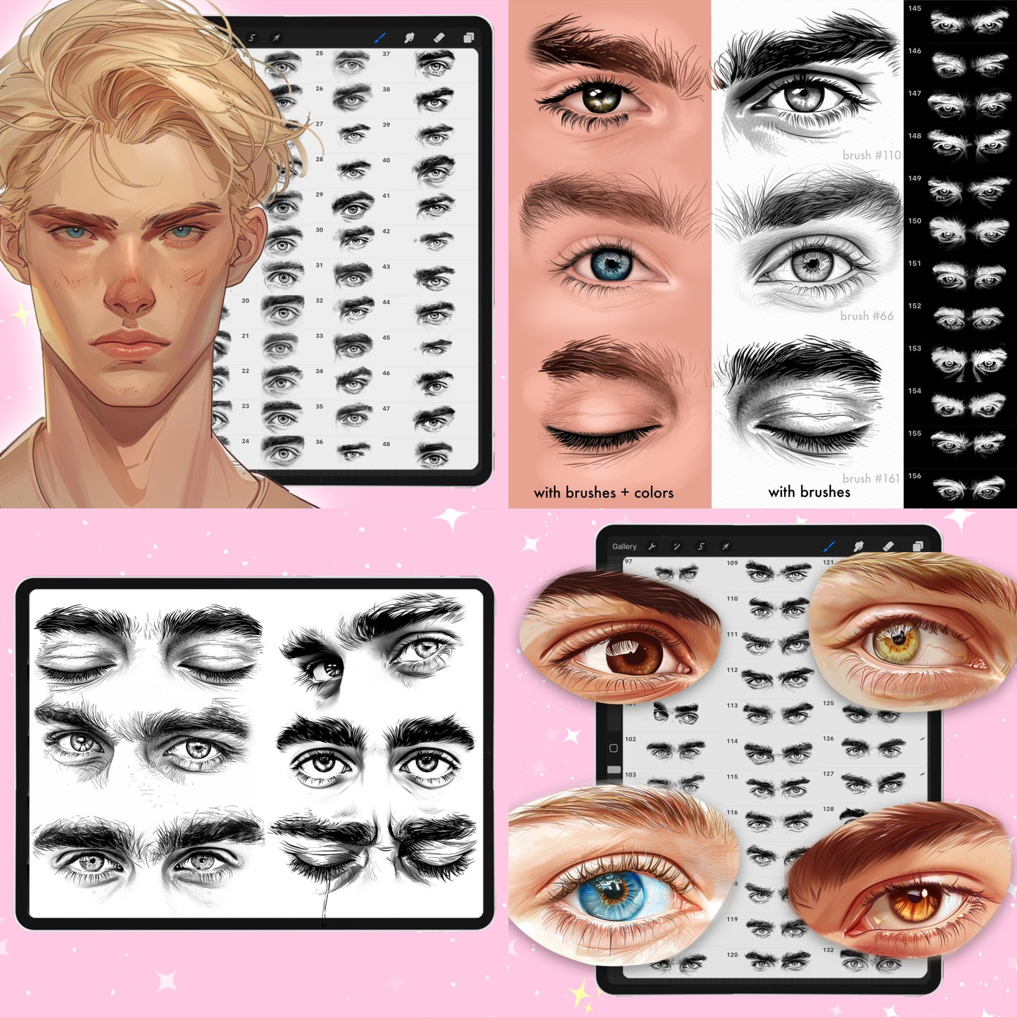 MEGAPACK 3000+ Portrait & Face Guide Brushes