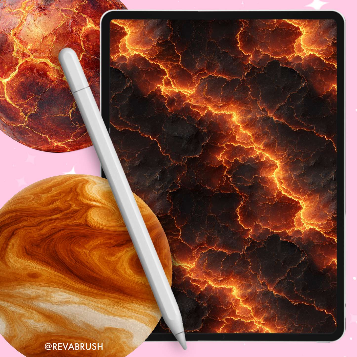 200 Galaxy & Space Texture Brushes – Procreate, Photoshop & More