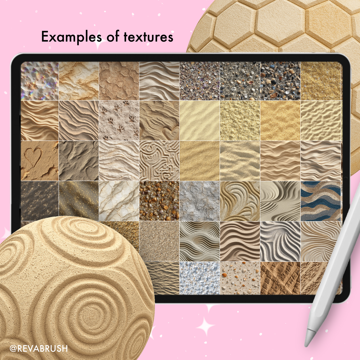 185 Sand & Desert Brushes – Procreate, Photoshop & More
